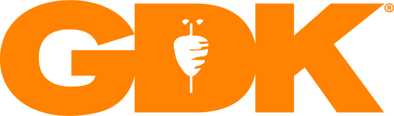 GDK German Doner Kebab logo